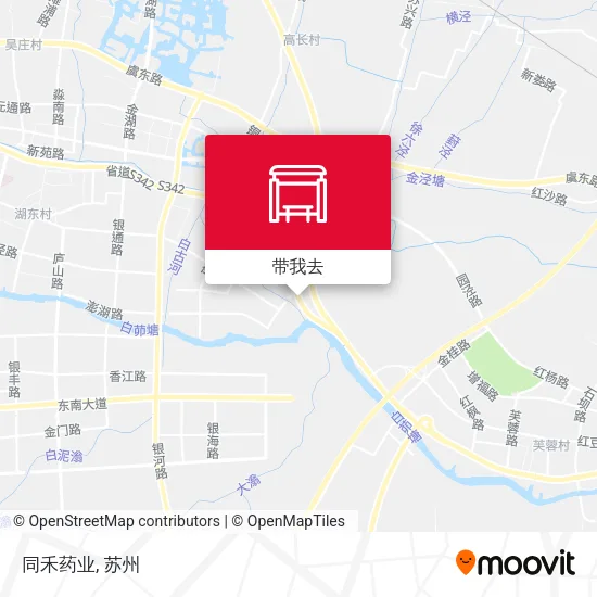 同禾药业地图