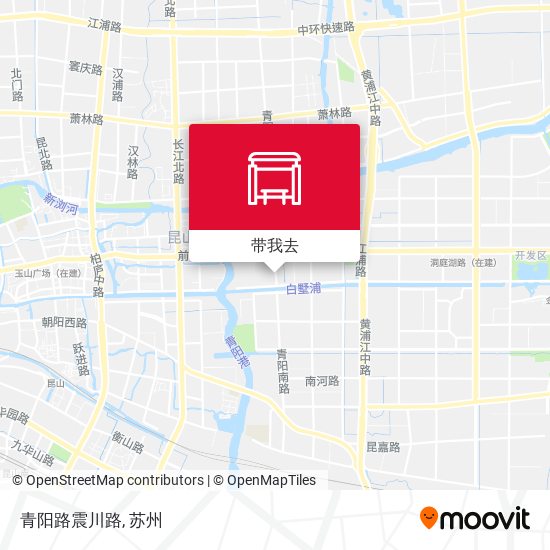 青阳路震川路地图