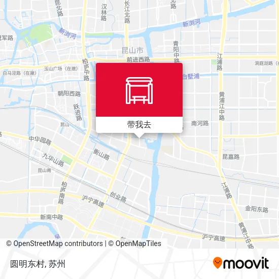 圆明东村地图