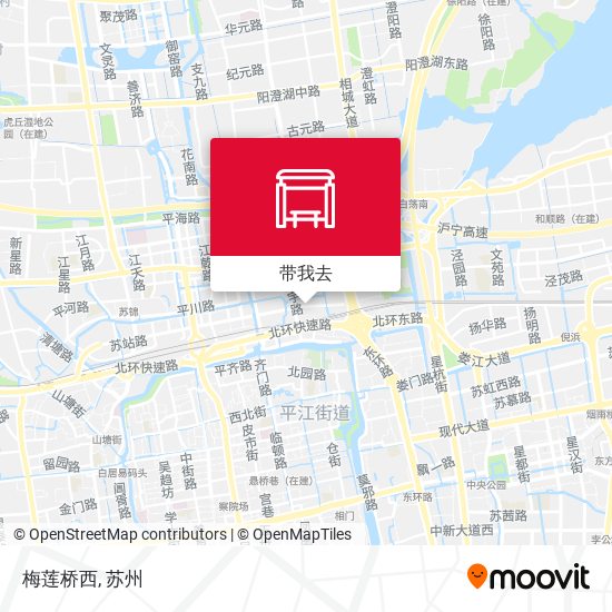 梅莲桥西地图