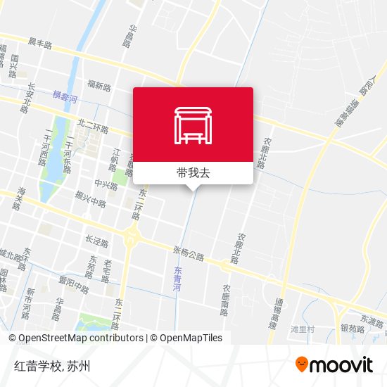 红蕾学校地图