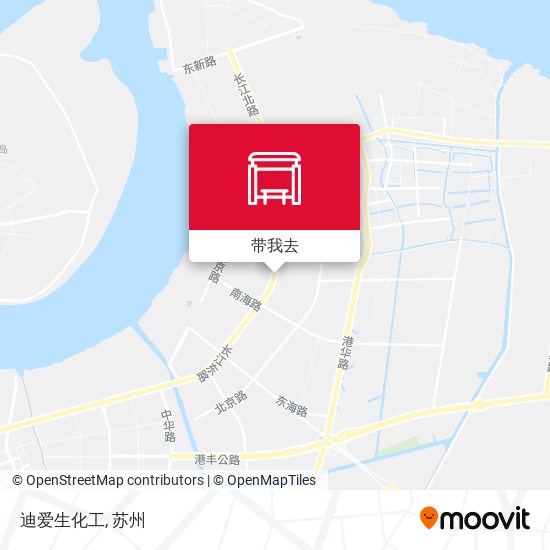 迪爱生化工地图
