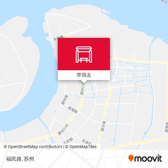 福民路地图