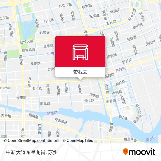 中新大道东星龙街地图