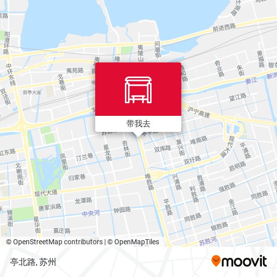 亭北路地图