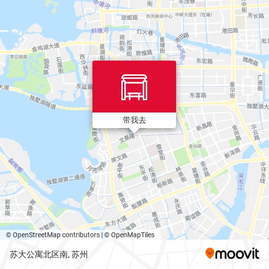 苏大公寓北区南地图