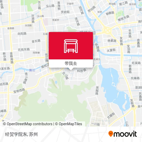 经贸学院东地图
