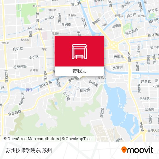 苏州技师学院东地图