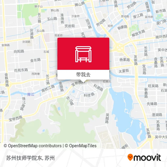 苏州技师学院东地图