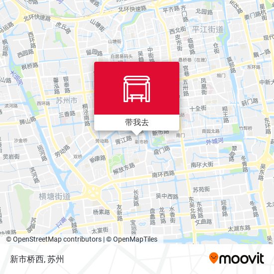 新市桥西地图