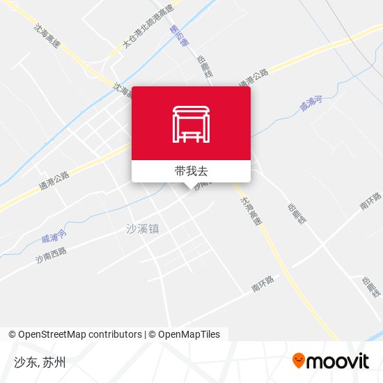 沙东地图