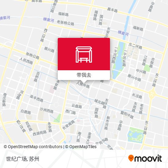 世纪广场地图