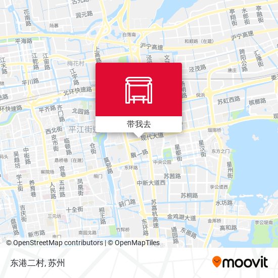 东港二村地图