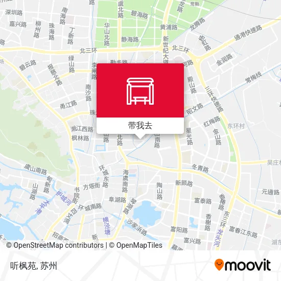 听枫苑地图
