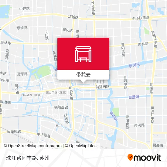 珠江路同丰路地图