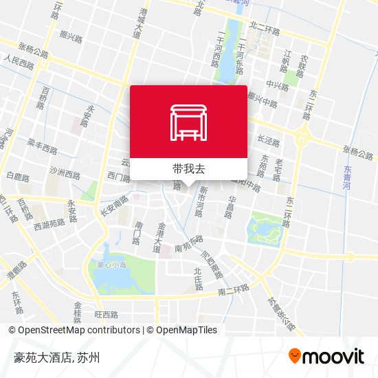 豪苑大酒店地图