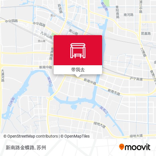 新南路金蝶路地图