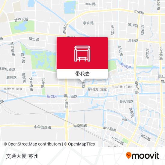 交通大厦地图