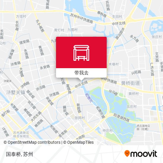 国泰桥地图