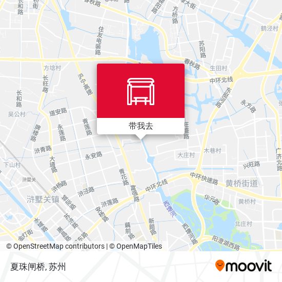 夏珠闸桥地图