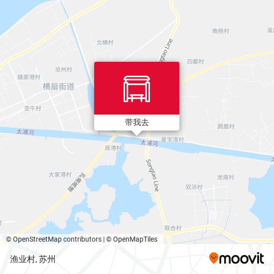 渔业村地图