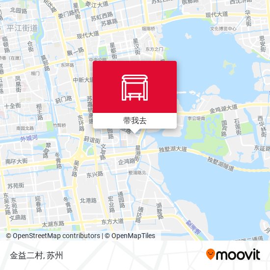 金益二村地图