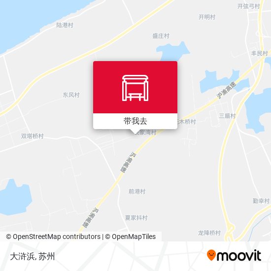 大浒浜地图