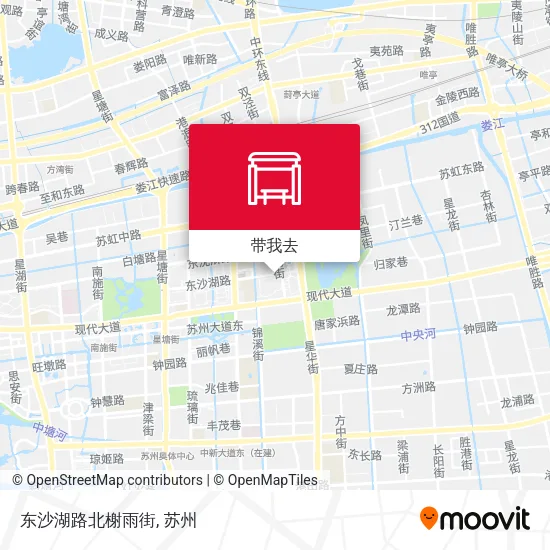 东沙湖路北榭雨街地图