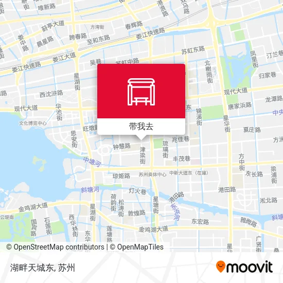 湖畔天城东地图