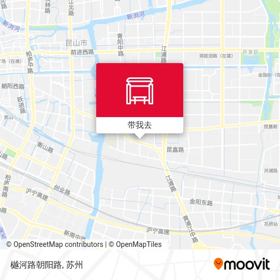 樾河路朝阳路地图