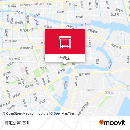 菁汇公寓地图