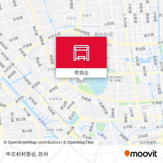 申庄村村委会地图