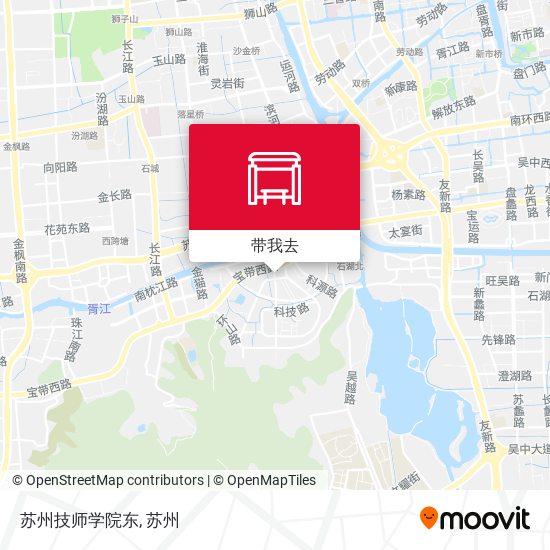 苏州技师学院东地图