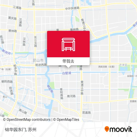 锦华园东门地图