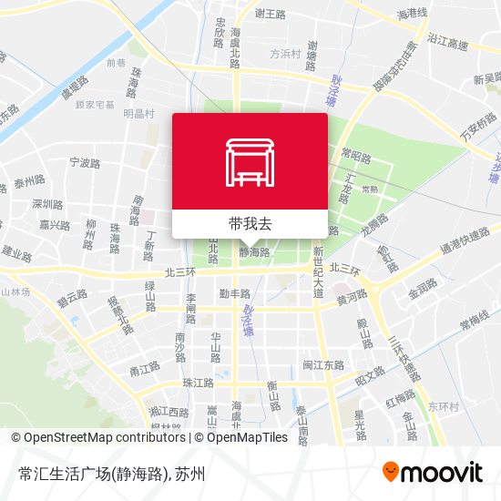 常汇生活广场(静海路)地图
