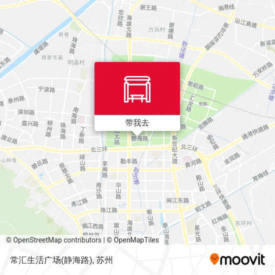 常汇生活广场(静海路)地图