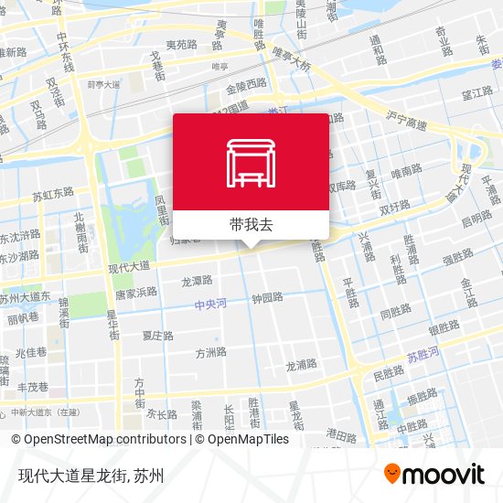 现代大道星龙街地图