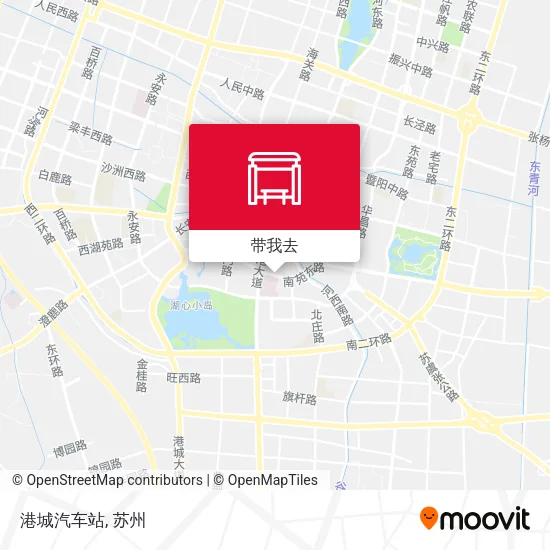 港城汽车站地图