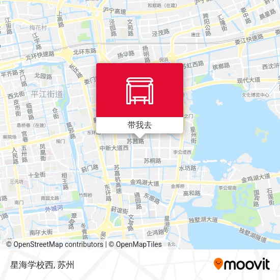 星海学校西地图