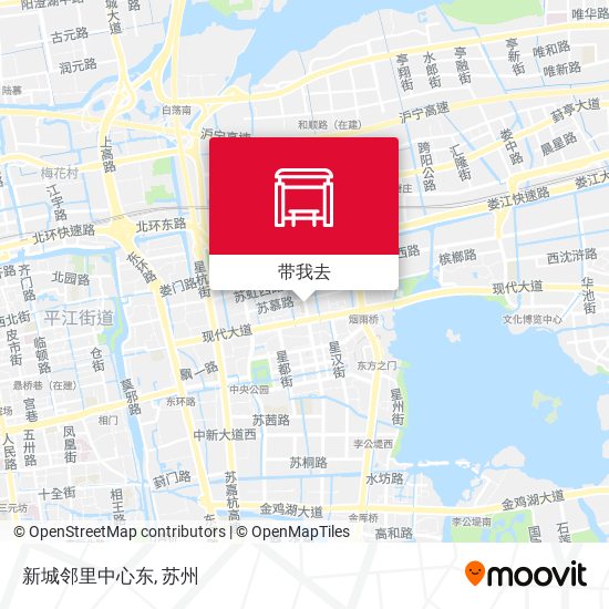 新城邻里中心东地图