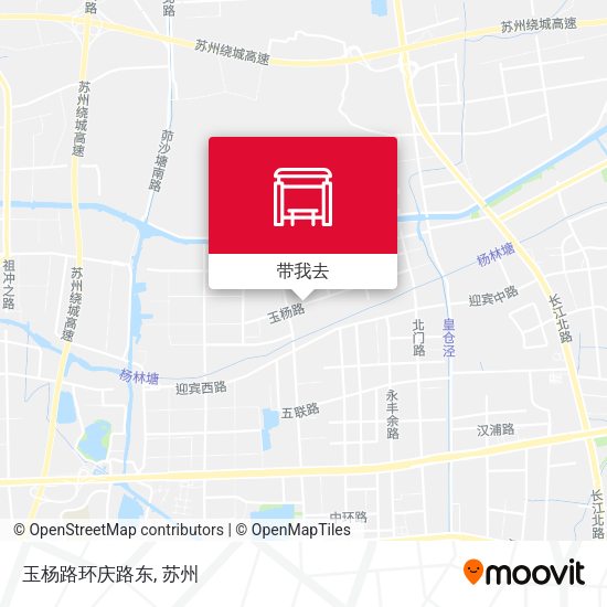 玉杨路环庆路东地图
