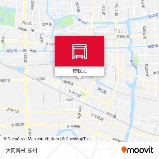 大同新村地图