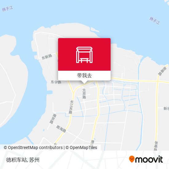 德积车站地图