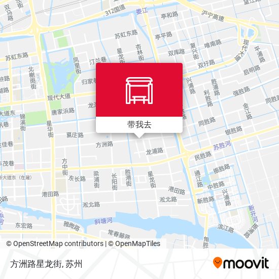 方洲路星龙街地图