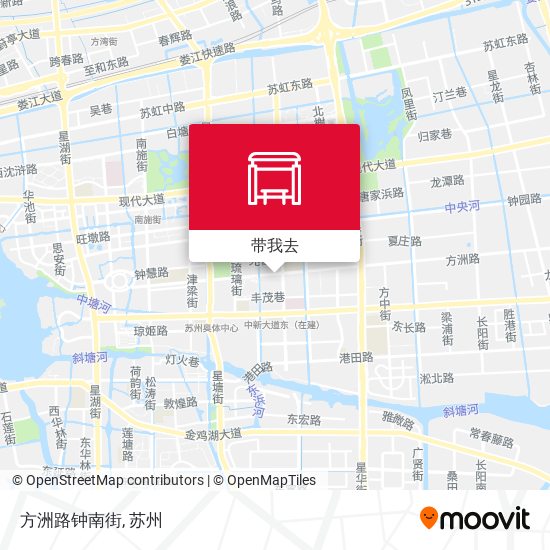 方洲路钟南街地图