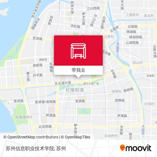 苏州信息职业技术学院地图
