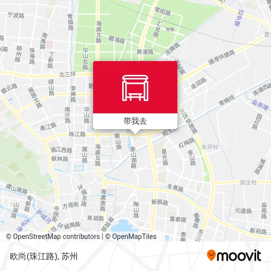 欧尚(珠江路)地图