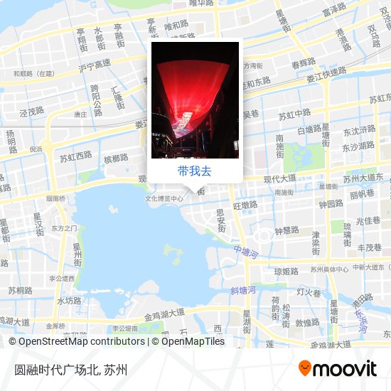 圆融时代广场北地图