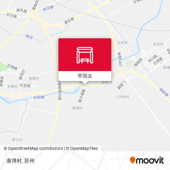 康博村地图