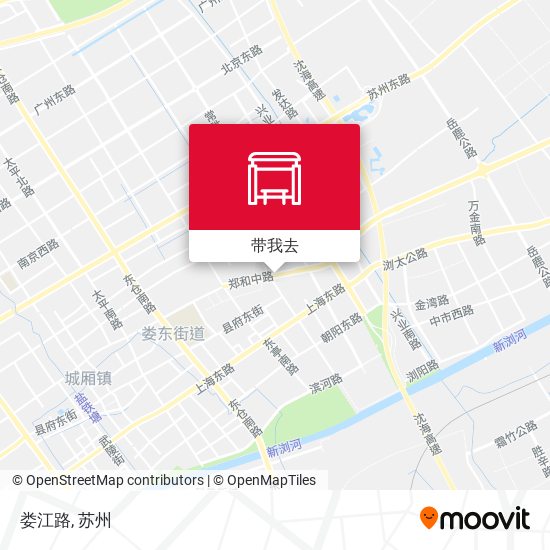 娄江路地图